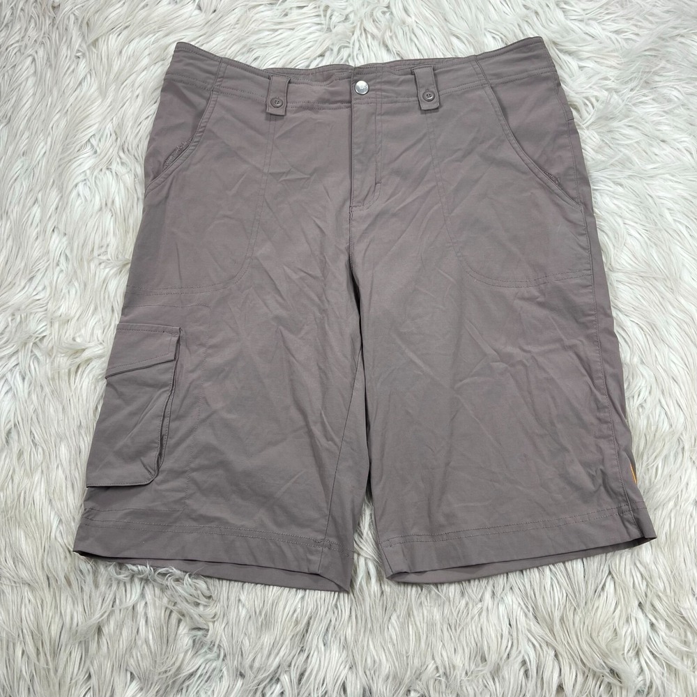 Lucy Women's 10 Tan Bermuda Cargo Shorts‎